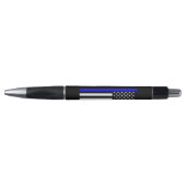 Thin Blue Line American Flag op een afbeelding op  Pen (Voorkant)
