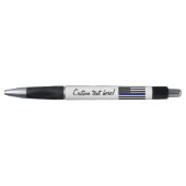 Thin Blue Line American Flag Pen (Voorkant)