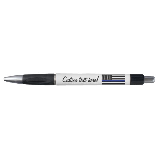 Thin Blue Line American Flag Pen (Voorkant)