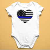 Thin Blue Line - American Flag Romper