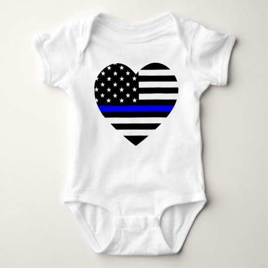 Thin Blue Line - American Flag Romper (Voorkant)