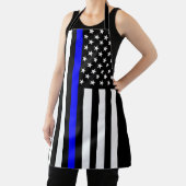 Thin Blue Line American Flag Schort (Insitu)