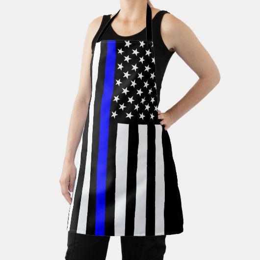 Thin Blue Line American Flag Schort (Insitu)