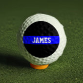 Thin Blue Line - American Flag Specialized Custom Golfballen
