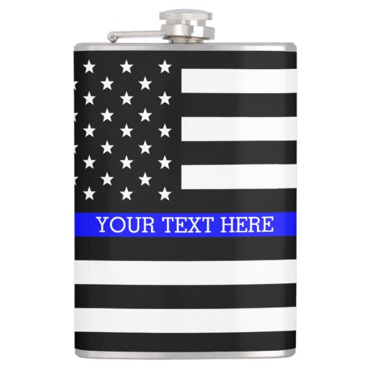 Thin Blue Line - American Flag Specialized Custom Heupfles (Voorkant)