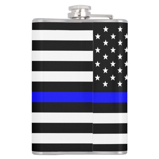 Thin Blue Line - American Flag Specialized Custom Heupfles (Achterkant)