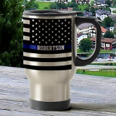 Thin Blue Line - American Flag Specialized Custom Reisbeker