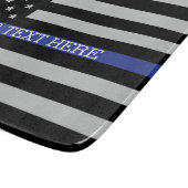 Thin Blue Line - American Flag Specialized Custom Snijplank (Hoek)