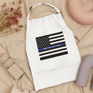 Thin Blue Line - American Flag Standaard Schort