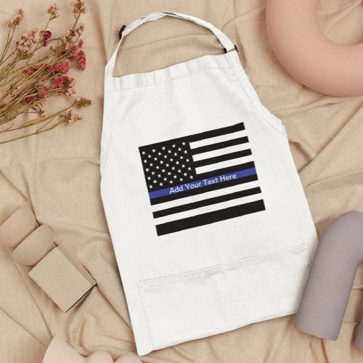 Thin Blue Line - American Flag Standaard Schort