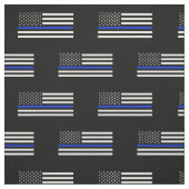 Thin Blue Line American Flag Stof (Swatch)