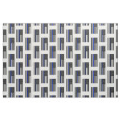 Thin Blue Line American Flag Stof (Fat Quarter)