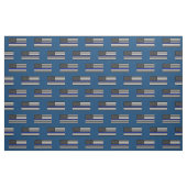 Thin Blue Line American Flag Stof (Fat Quarter)