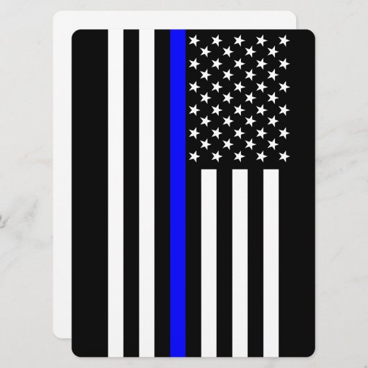 Thin Blue Line American Style (Voorkant / Achterkant)