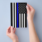 Thin Blue Line American Style Flyer (Hand)