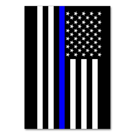 Thin Blue Line American Style Kaart (Voorkant)