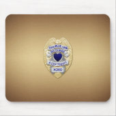Thin Blue Line Badge Muismat (Voorkant)