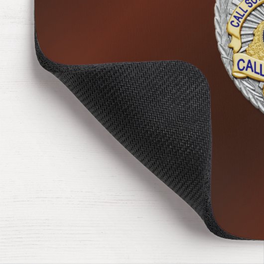 Thin Blue Line Badge Muismat (Hoek)