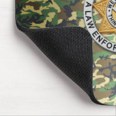 Thin Blue Line Badge Muismat (Hoek)