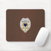Thin Blue Line Badge Muismat (Met muis)