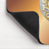 Thin Blue Line Badge Muismat (Hoek)