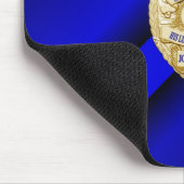 Thin Blue Line Badge Muismat (Hoek)