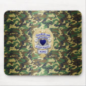 Thin Blue Line Badge Muismat (Voorkant)