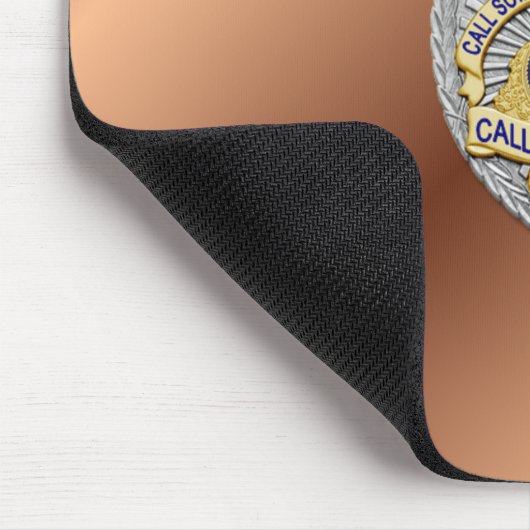 Thin Blue Line Badge Muismat (Hoek)