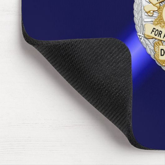 Thin Blue Line Badge Muismat (Hoek)