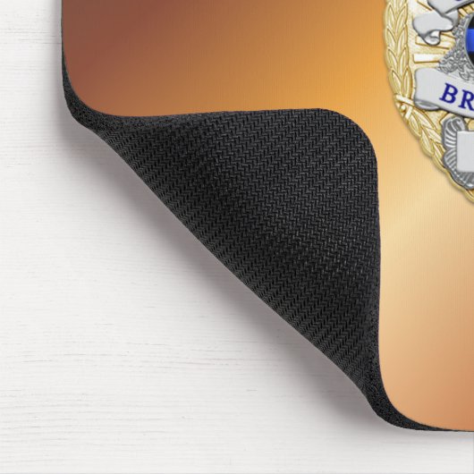 Thin Blue Line Badge Muismat (Hoek)