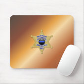 Thin Blue Line Badge Muismat (Met muis)