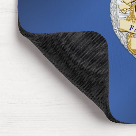 Thin Blue Line Badge Muismat (Hoek)