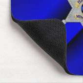 Thin Blue Line Badge Muismat (Hoek)