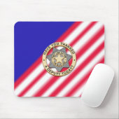 Thin Blue Line Badge Muismat (Met muis)