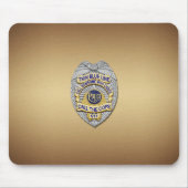 Thin Blue Line Badge Muismat (Voorkant)
