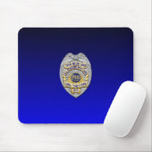 Thin Blue Line Badge Muismat (Met muis)