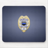 Thin Blue Line Badge Muismat (Voorkant)