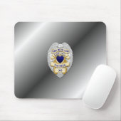 Thin Blue Line Badge Muismat (Met muis)