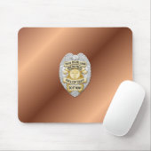 Thin Blue Line Badge Muismat (Met muis)