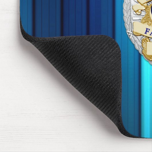 Thin Blue Line Badge Muismat (Hoek)