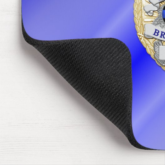 Thin Blue Line Badge Muismat (Hoek)