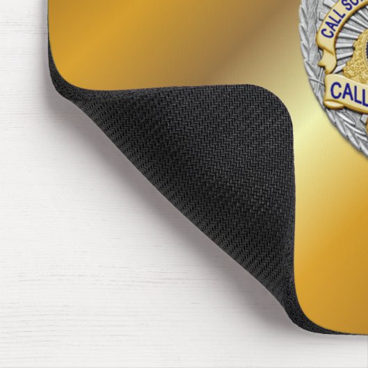 Thin Blue Line Badge Muismat (Hoek)