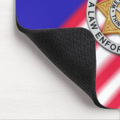 Thin Blue Line Badge Muismat (Hoek)