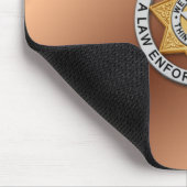 Thin Blue Line Badge Muismat (Hoek)