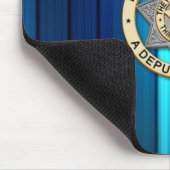 Thin Blue Line Badge Muismat (Hoek)