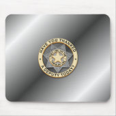 Thin Blue Line Badge Muismat (Voorkant)