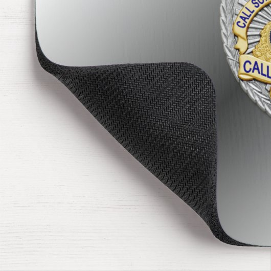 Thin Blue Line Badge Muismat (Hoek)