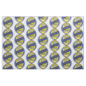 Thin Blue Line Badge Stof (Fat Quarter)