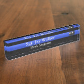 Thin Blue Line - Balls of Steel Naambordje (Zijkant)