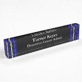 Thin Blue Line - Bars naamplaat Naambordje
